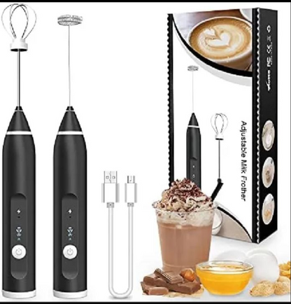 2-in-1 Electric Coffee Mixer & Milk Frother