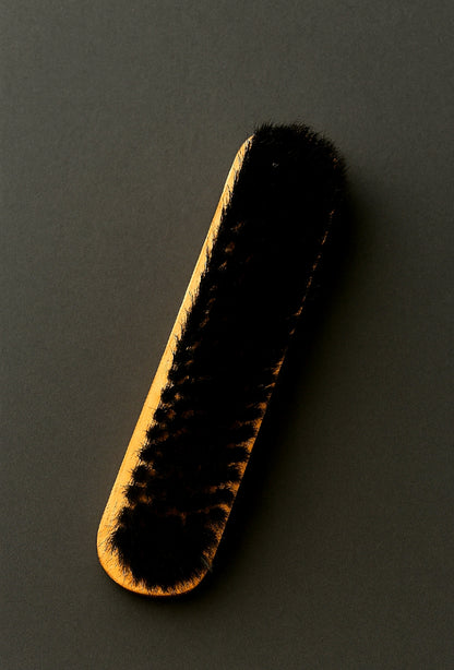 Premium Wooden Shoe Brush – Shoe Cleaning, Polishing & Shine Brush for Leather & Boots