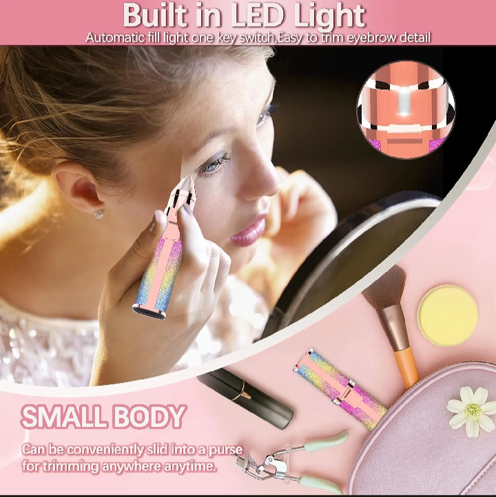 2-in-1 Rechargeable Facial Hair Remover & Trimmer