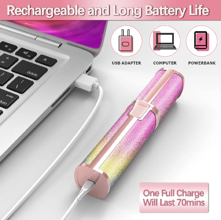 2-in-1 Rechargeable Facial Hair Remover & Trimmer